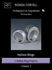 Techniques in Argentium Hollow Rings