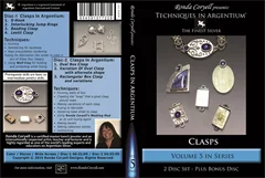 1-Techniques in Argentium, Vol 5: Clasps - Two Disc Set PLUS Bonus CD